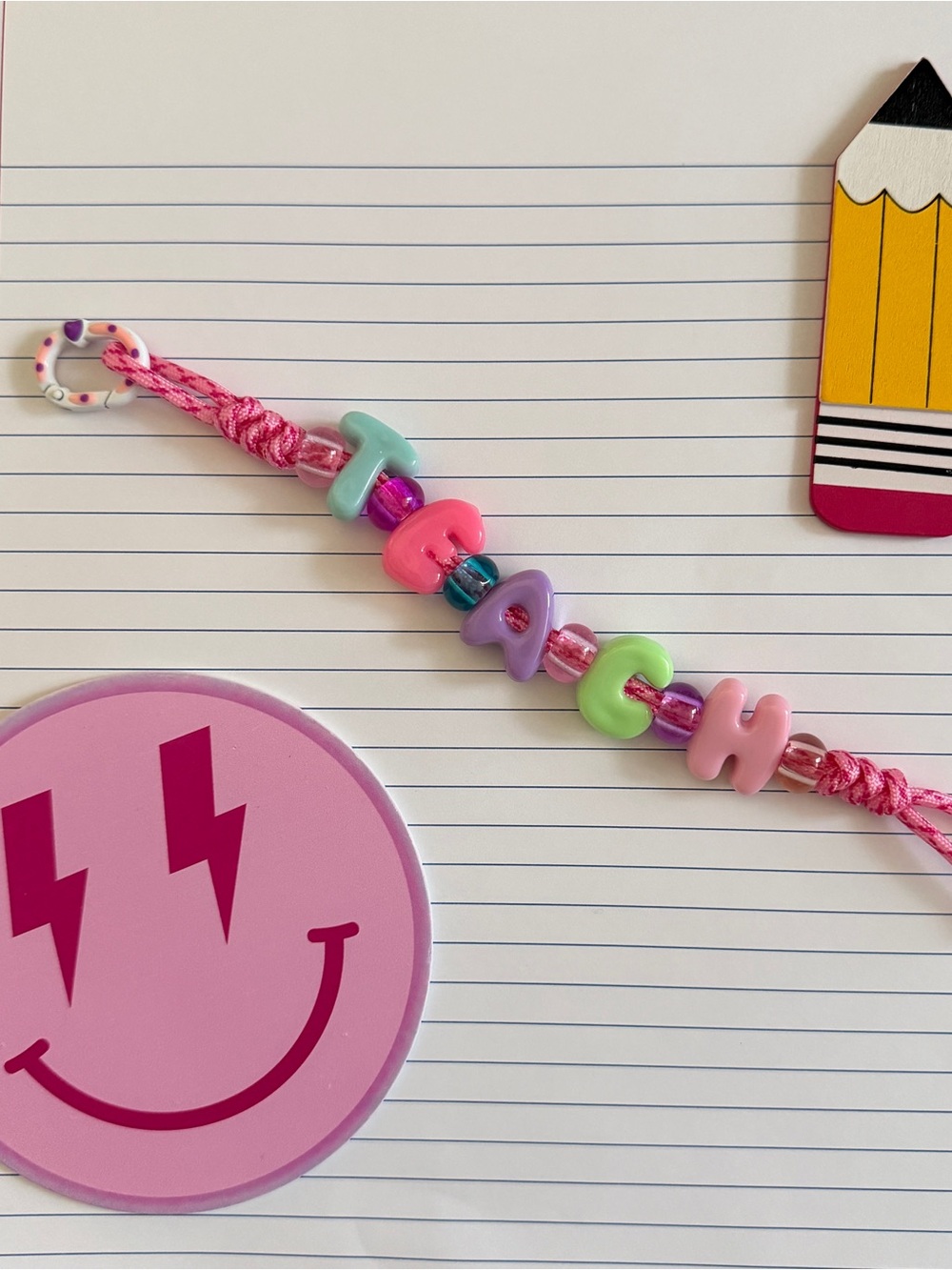 Teach Bag Charm | Keychain | Back to School
